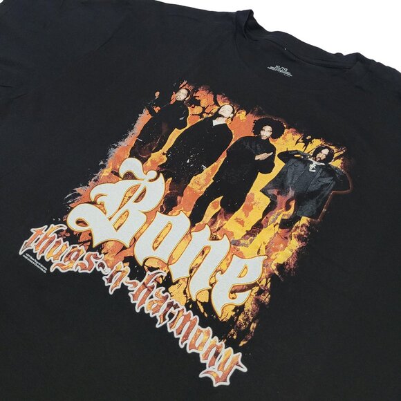 Bone Thugs-N-Harmony Black Graphic T-Shirt - Picture 2 of 4